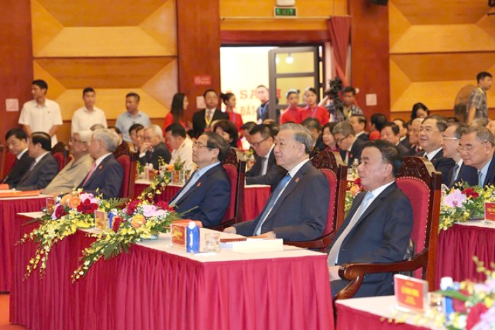 Tổng Bí thư Tô Lâm dự và phát biểu chỉ đạo Đại hội đại biểu Đảng bộ MTTQ, các đoàn thể Trung ương lần thứ I, nhiệm kỳ 2025-2030