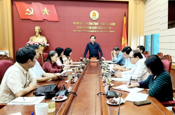 Trung ương Hội: Tổng kết, đánh giá chiến dịch vận động ủng hộ Chương trình “sinh kế và hội nhập” vì nạn nhân chất độc da cam