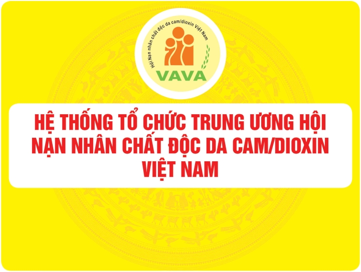 Hệ thống tổ chức Cơ quan Trung ương Hội Nạn nhân chất độc da cam/dioxin Việt Nam (1)