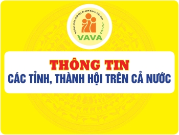 Thông tin các tỉnh, thành hội trên cả nước