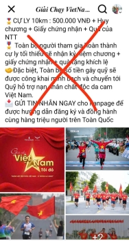 Thông báo hành vi lừa đảo tổ chức “Giải Chạy Việt Nam Tôi Đó 2025” để gây quỹ hỗ trợ nạn nhân chất độc da cam Việt Nam