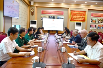 Đoàn đại biểu Vương quốc Bỉ thăm, làm việc với Trung ương Hội