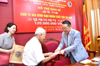 Hội Những người Hàn Quốc yêu Việt Nam hỗ trợ sinh kế cho NNCĐDC Việt Nam